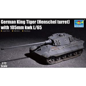 TRU07160 1/72 German King Tiger (Henschel turret) with 105mm kWh L/65